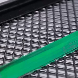 malla autolimpiante metalica