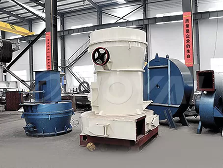 Molino Raymond, Equipo de trituración