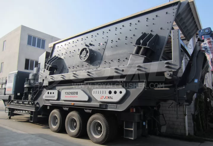 Planta de Trituración Móvil