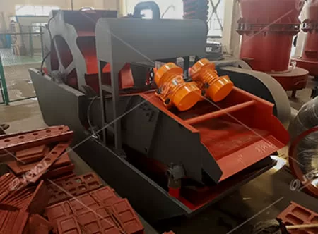 Equipo Lavado Arena, Trituración