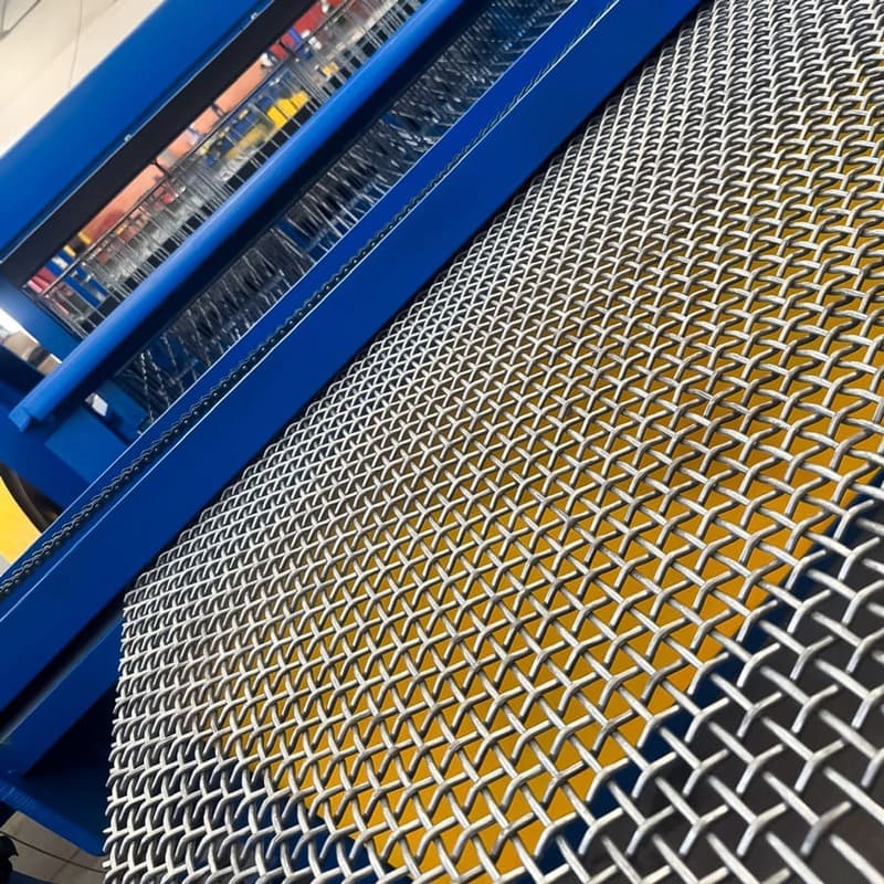 fabricación mallas metálicas de cribado