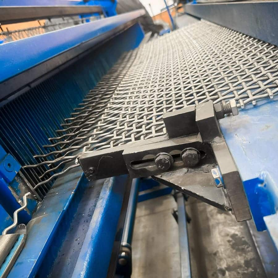 fabricación mallas metálicas de cribado