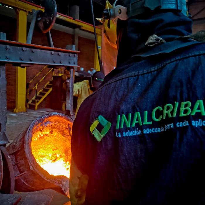 Inalcribas, Fundición
