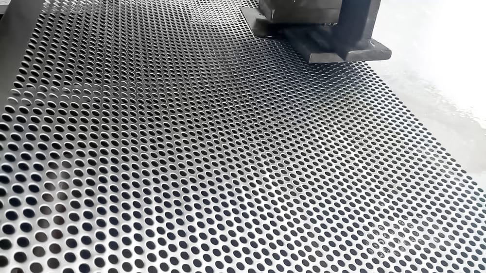 Fabrica laminas perforadas, chapas