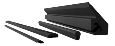 cauchos zaranda mallas cribado